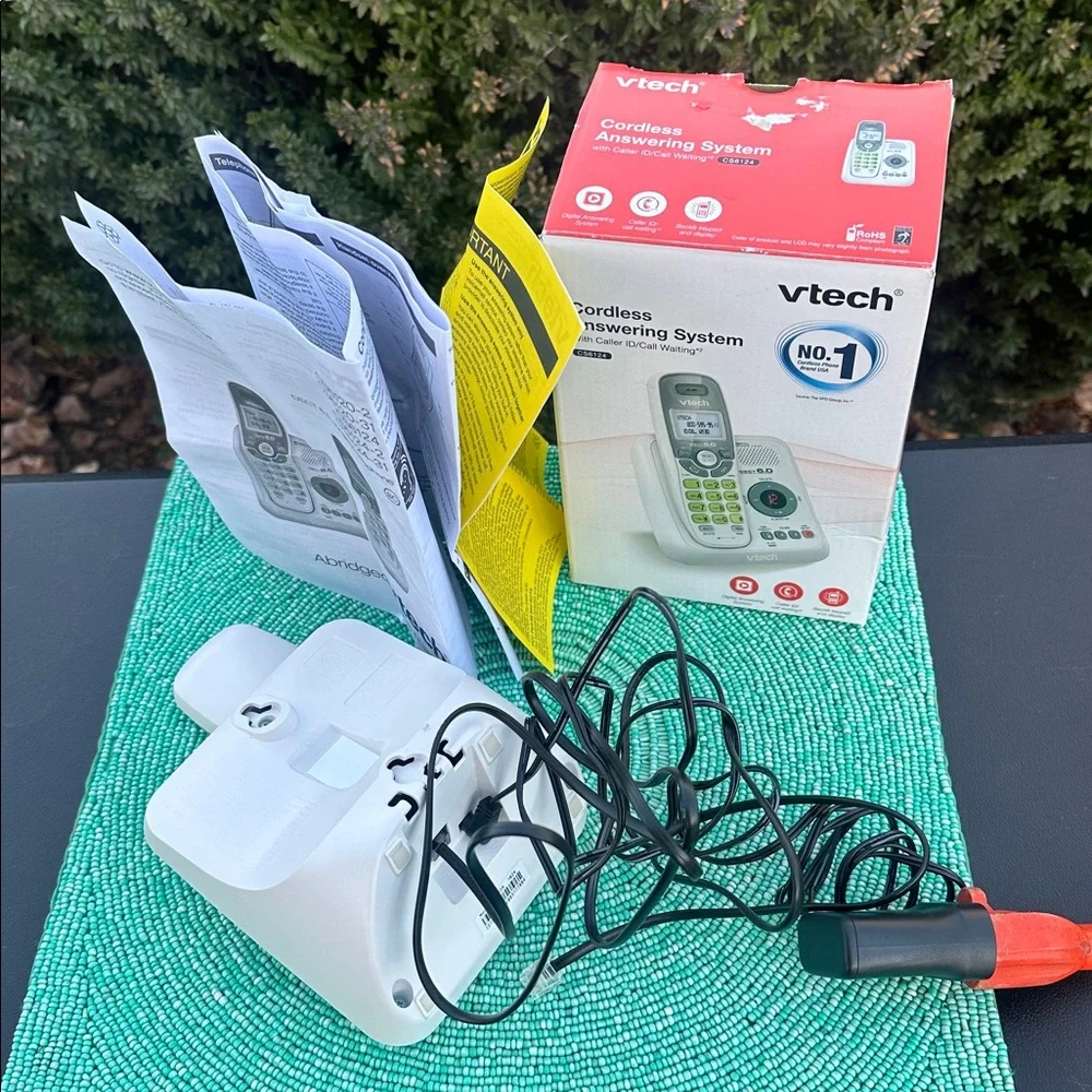 VTech CS6124 DECT6.0 cordless phone&answering system-brand new-originally packed